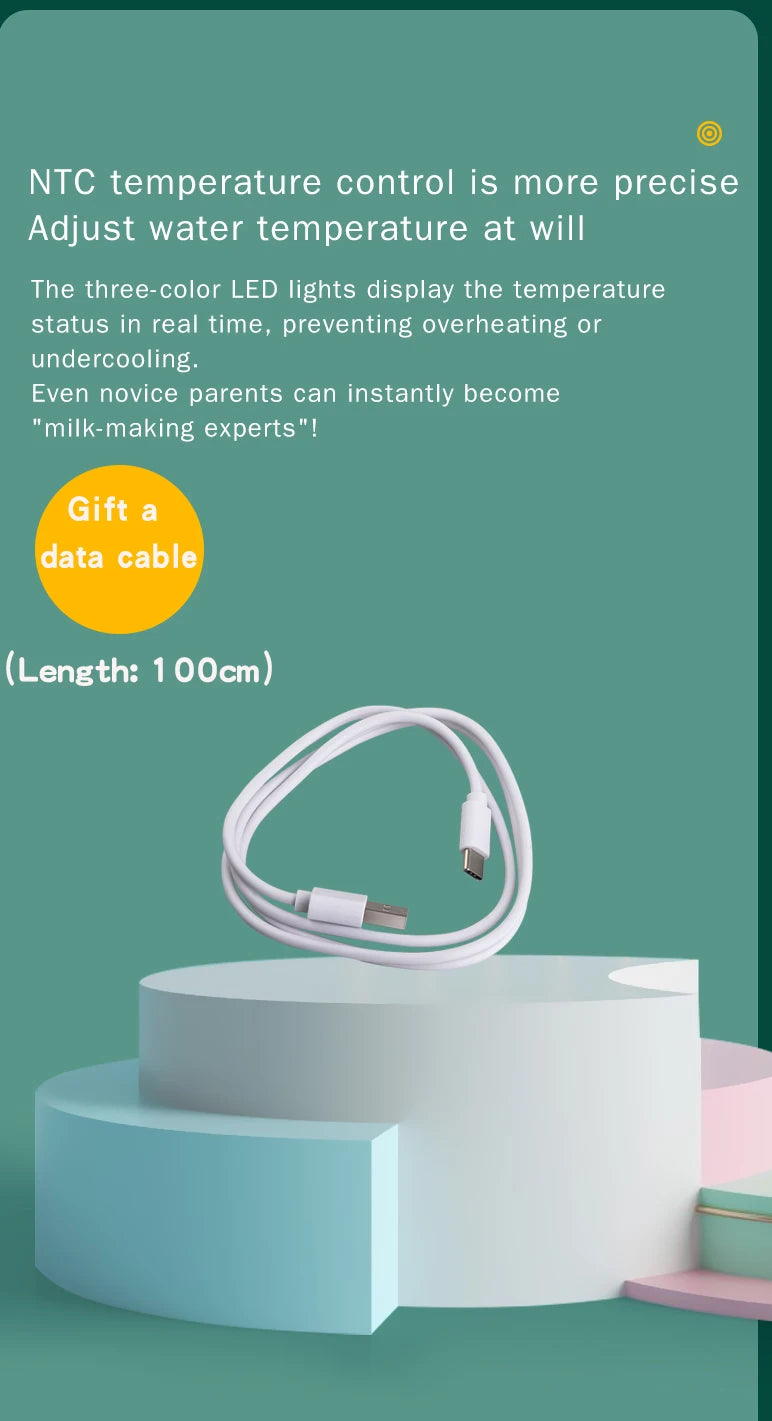 Baby Milk Warmer Baby Nursing Bottle Heater, Portable USB Bottle Warmer for Car, Outdoor Travel Accessories Outdoor Portable